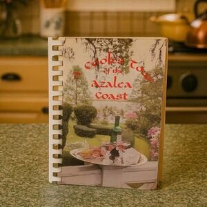 1985 Azalea Coast Cookbook Wilmington NC Spiral Community Book